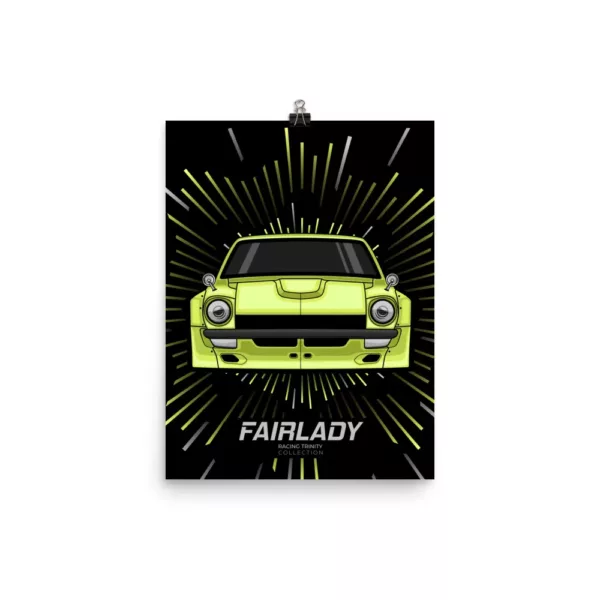 lime-fairlady-z-poster-12x16