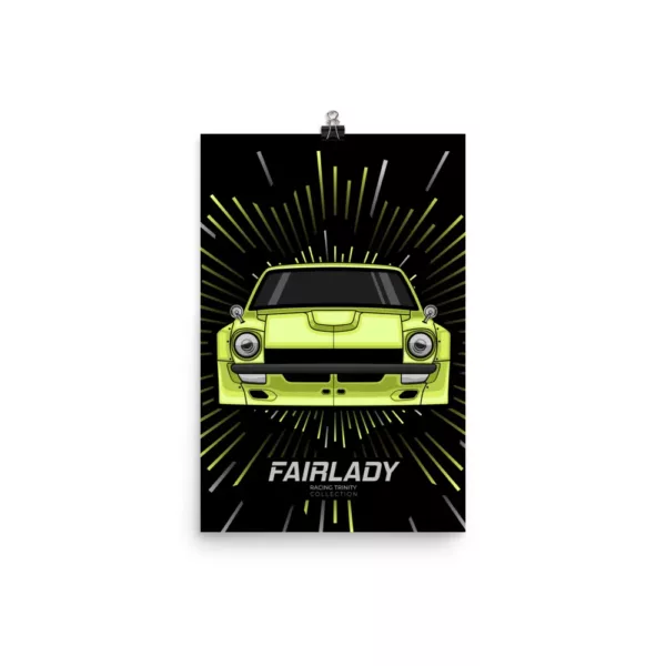 lime-fairlady-z-poster-12x18