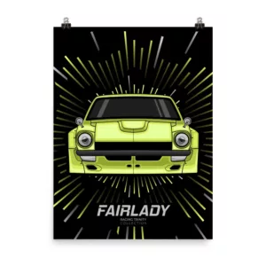 lime-fairlady-z-poster-18x24
